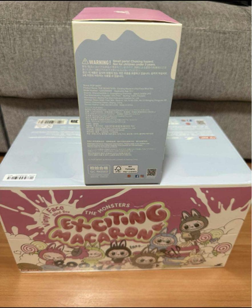 正規品 未開封LABUBUラブブ Macaronマカロン ぬいぐるみ