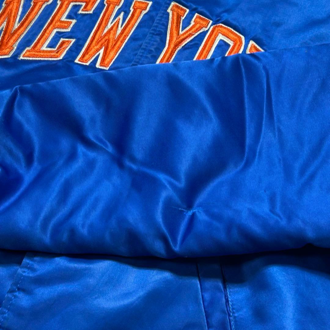 90s STARTER NBA ニューヨーク ニックス サテンジャケット