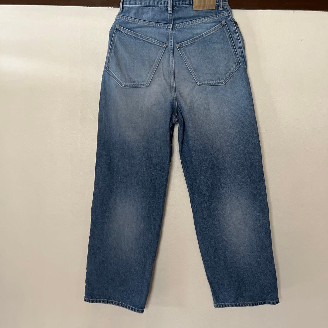 パンツ ok.soon original wide denim blue 2