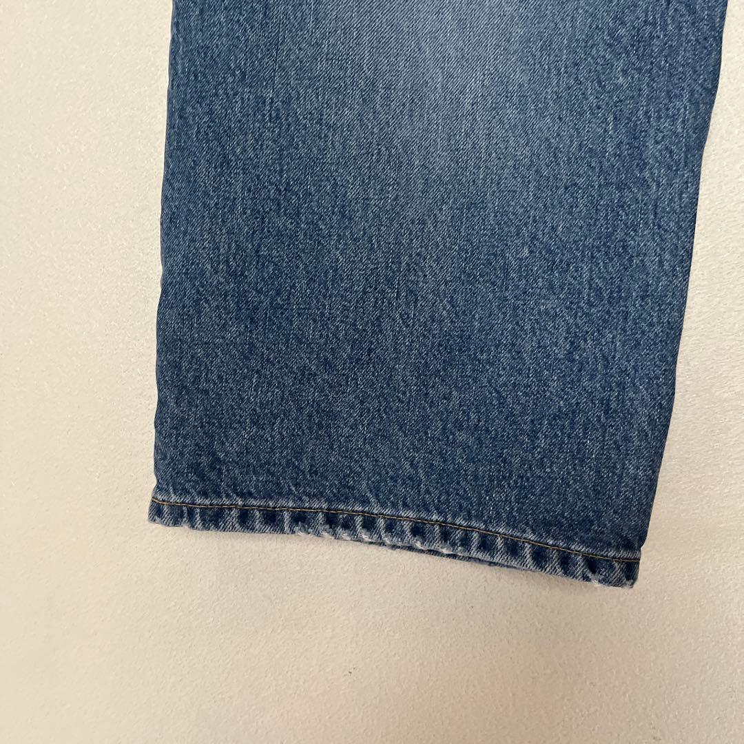 パンツ ok.soon original wide denim blue 2