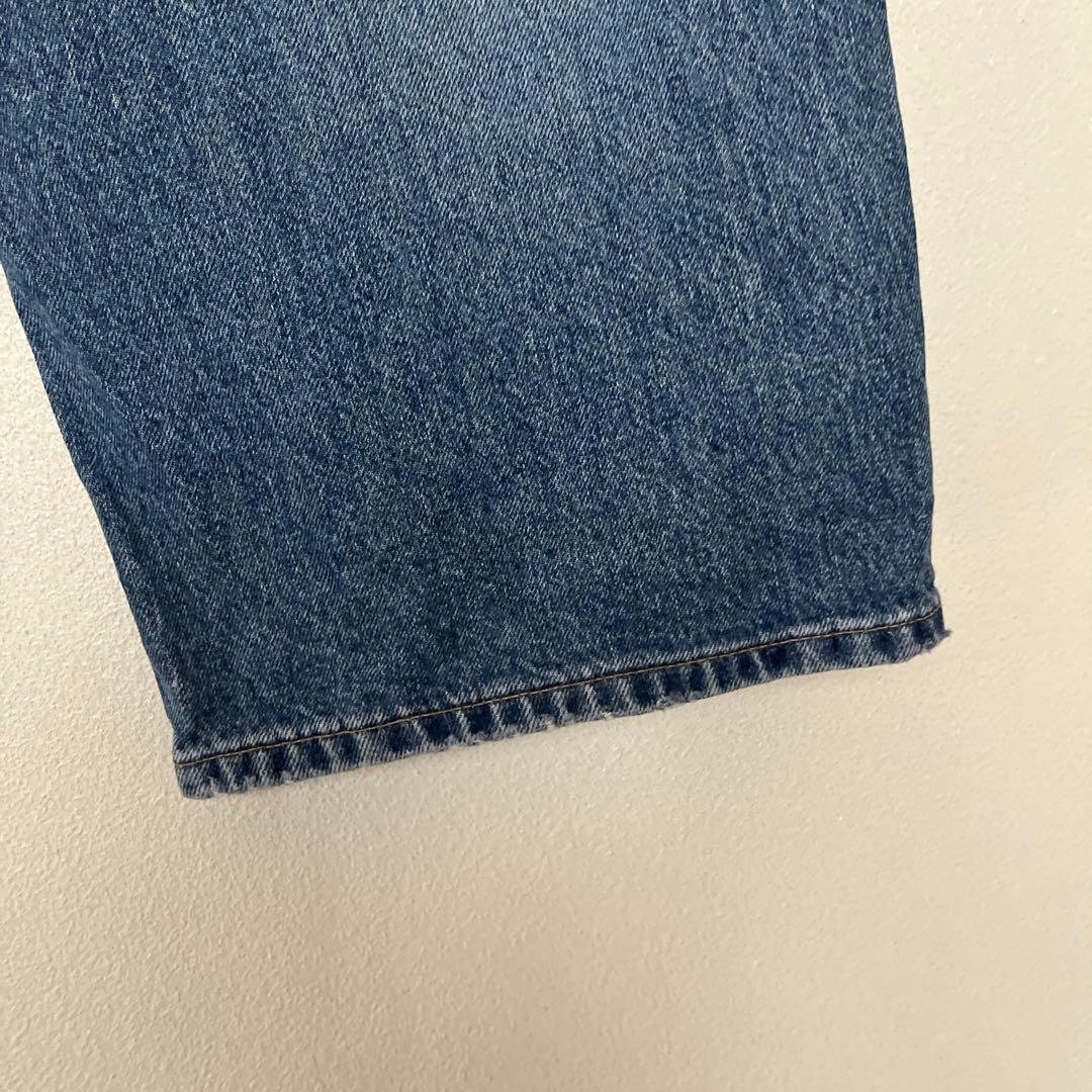 パンツ ok.soon original wide denim blue 2