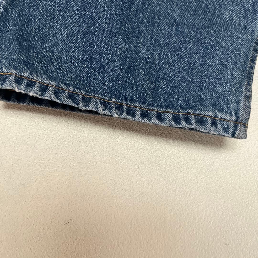 パンツ ok.soon original wide denim blue 2