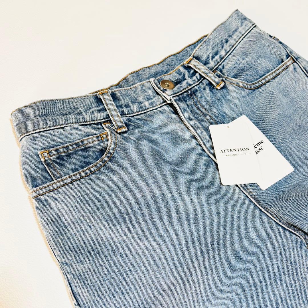 新品 Deuxième Classe エブリデイアイライク ストレートジーンズ