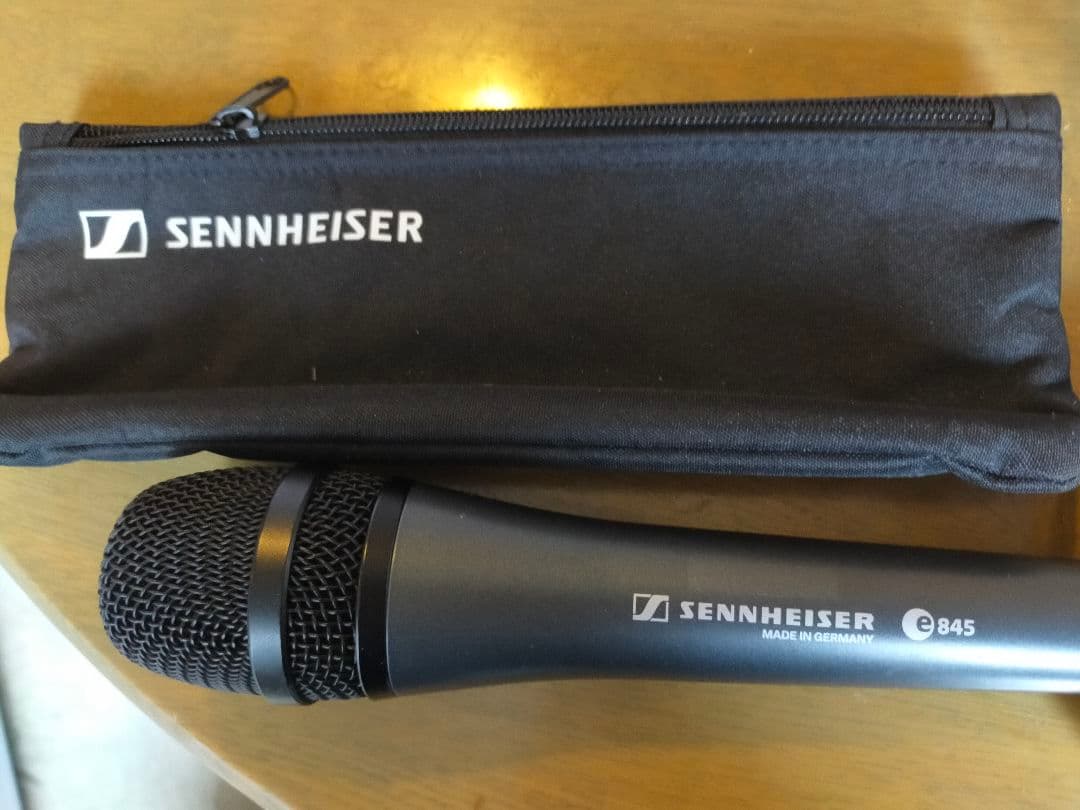 ※本物ーSENNHEISER e845【マイクホルダー】付き　【値引き交渉可】