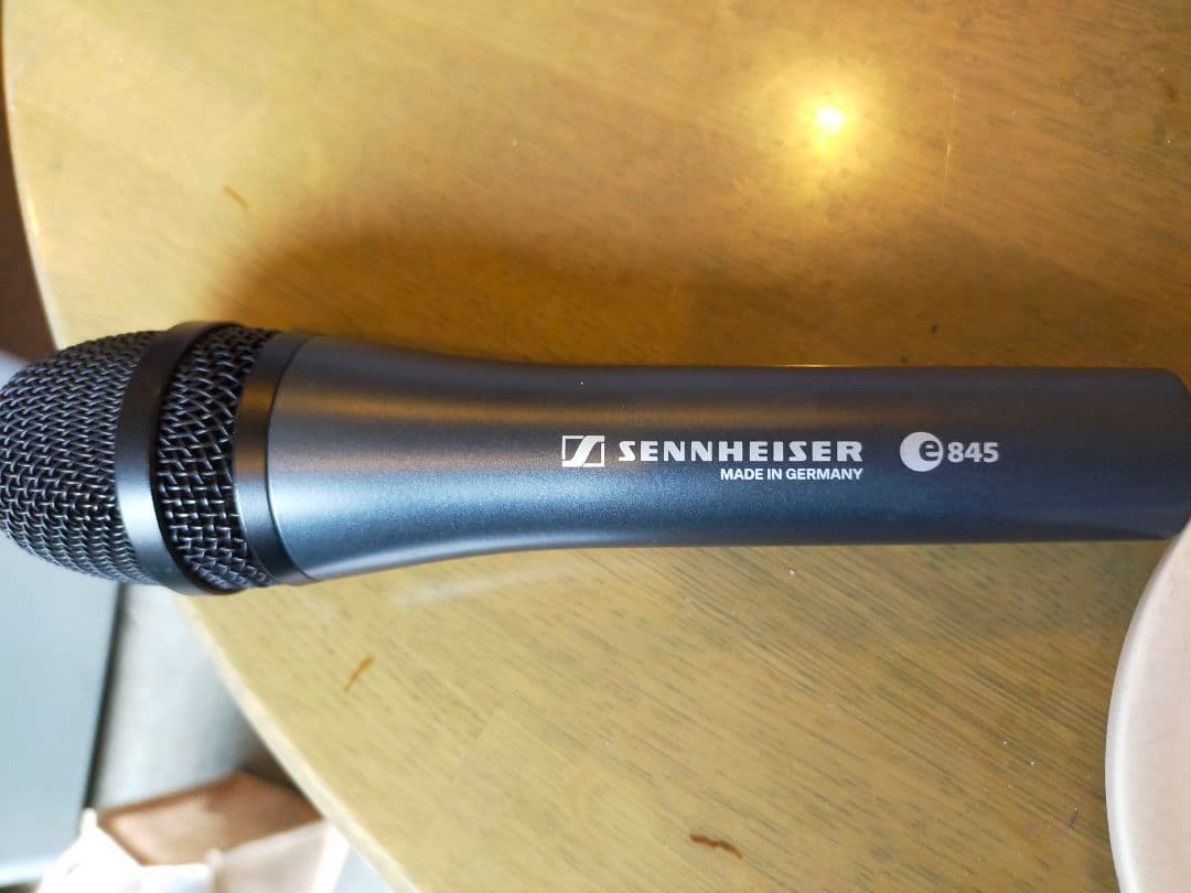 ※本物ーSENNHEISER e845【マイクホルダー】付き　【値引き交渉可】