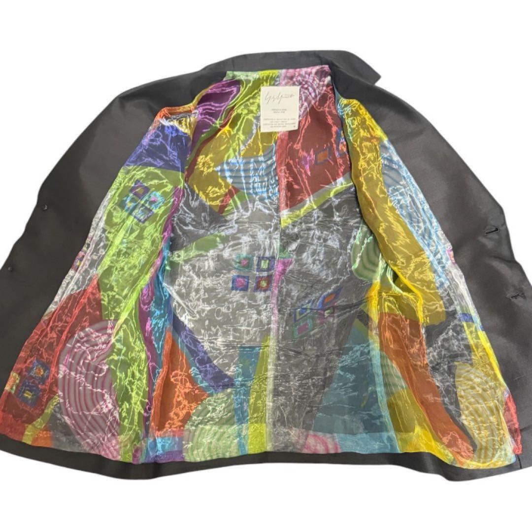 ジャケット・アウター 97SS YOHJI YAMAMOTO black silk jacket