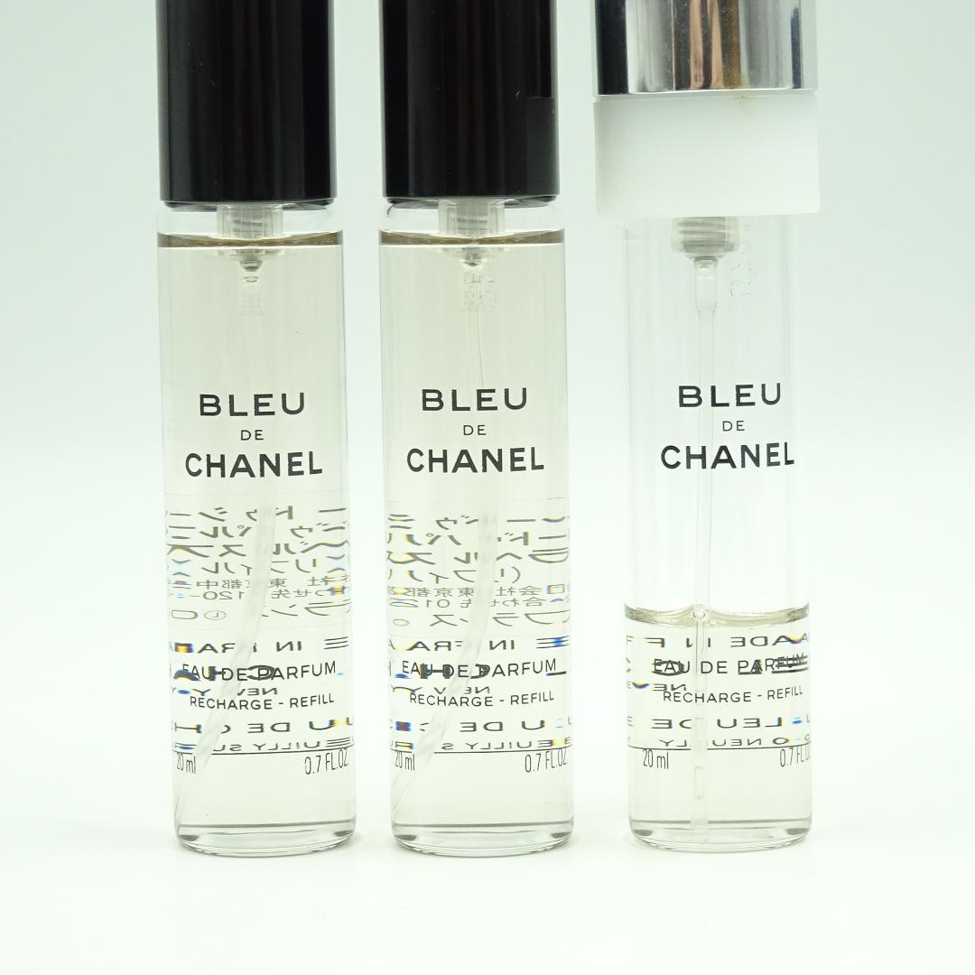 ブルー　ドゥ　シャネル　オードゥ　パルファム　トラベル　スプレイ　25ml×3本