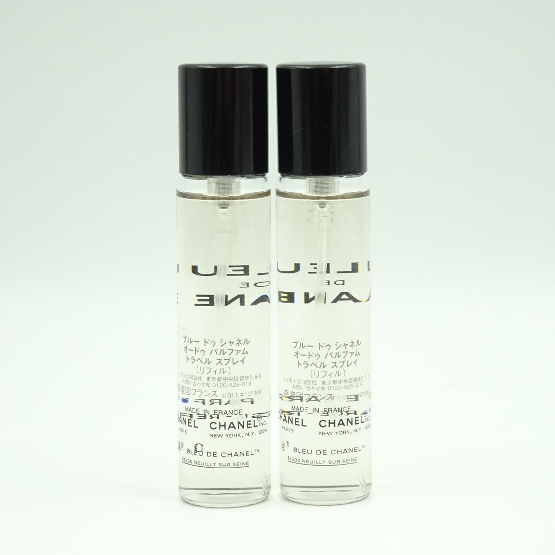 ブルー　ドゥ　シャネル　オードゥ　パルファム　トラベル　スプレイ　25ml×3本