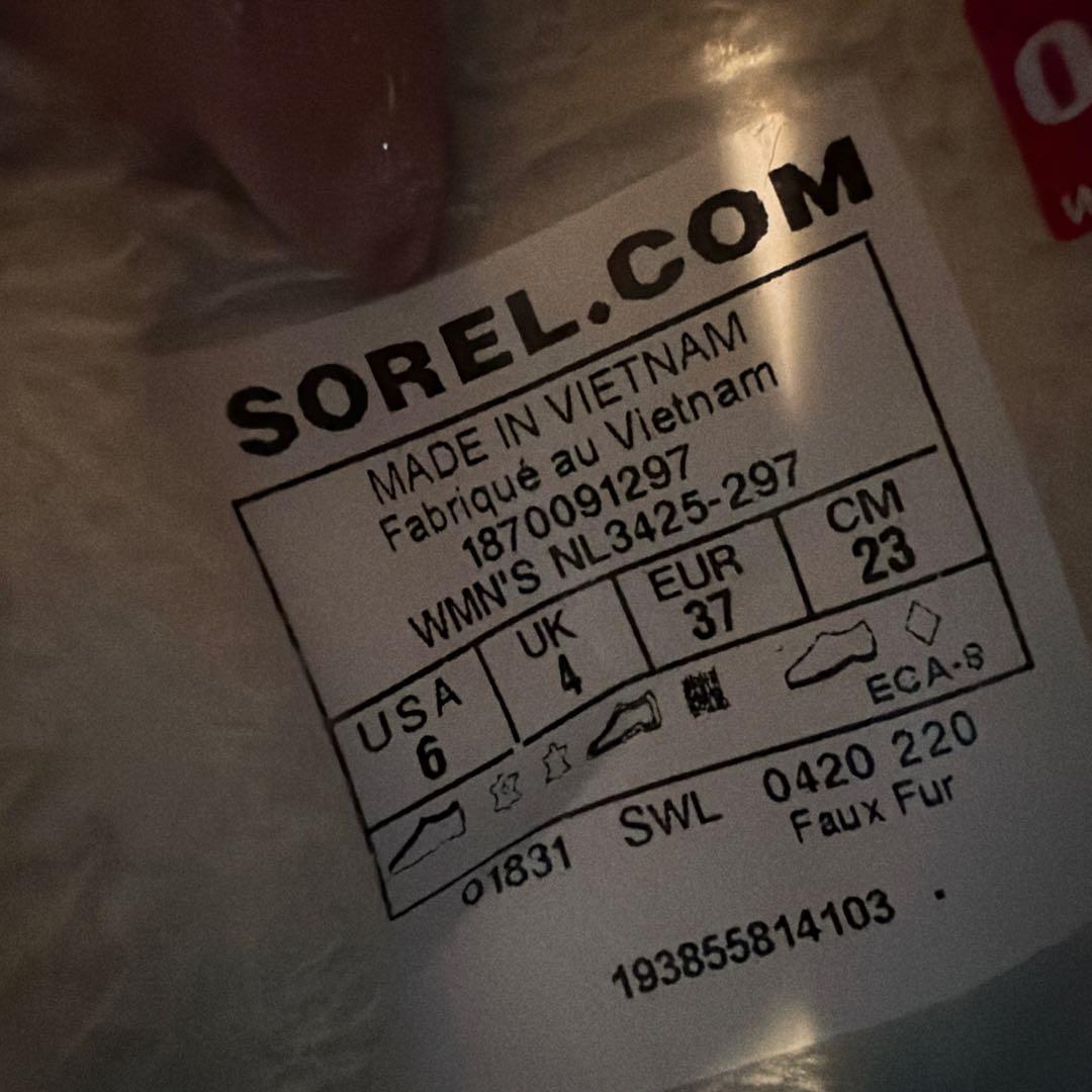 ソレル SOREL NL3425 TIVOLI IV ティボリIV 23センチ