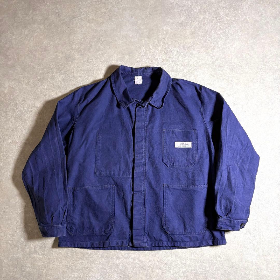 ジャケット・アウター 80s French Work Cotton Twill Jacket