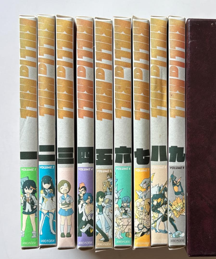 キルラキル DVD 全９巻セット ＜完全生産限定版＞ １〜９巻