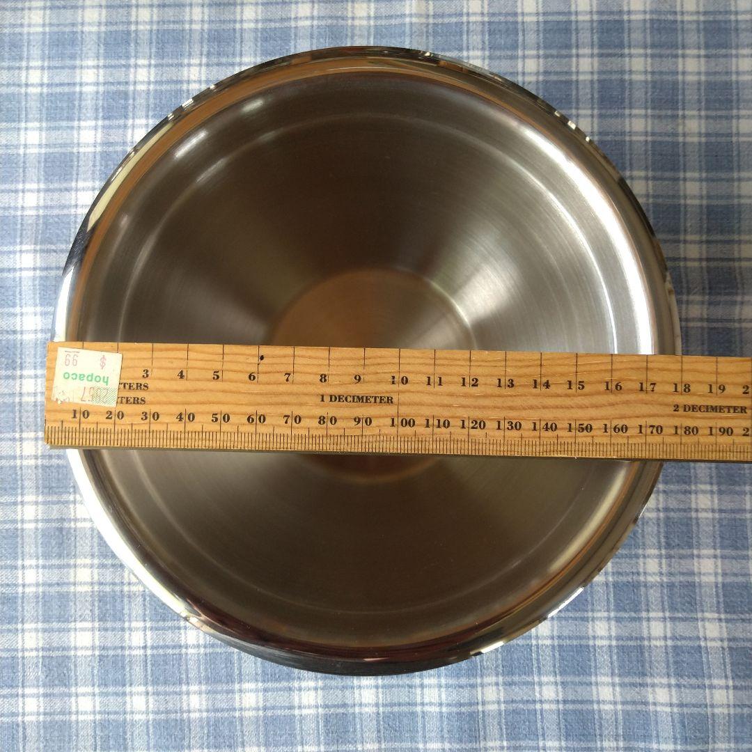 LE CREUSET ステンレスボウル 3個セット 各サイズ蓋付き