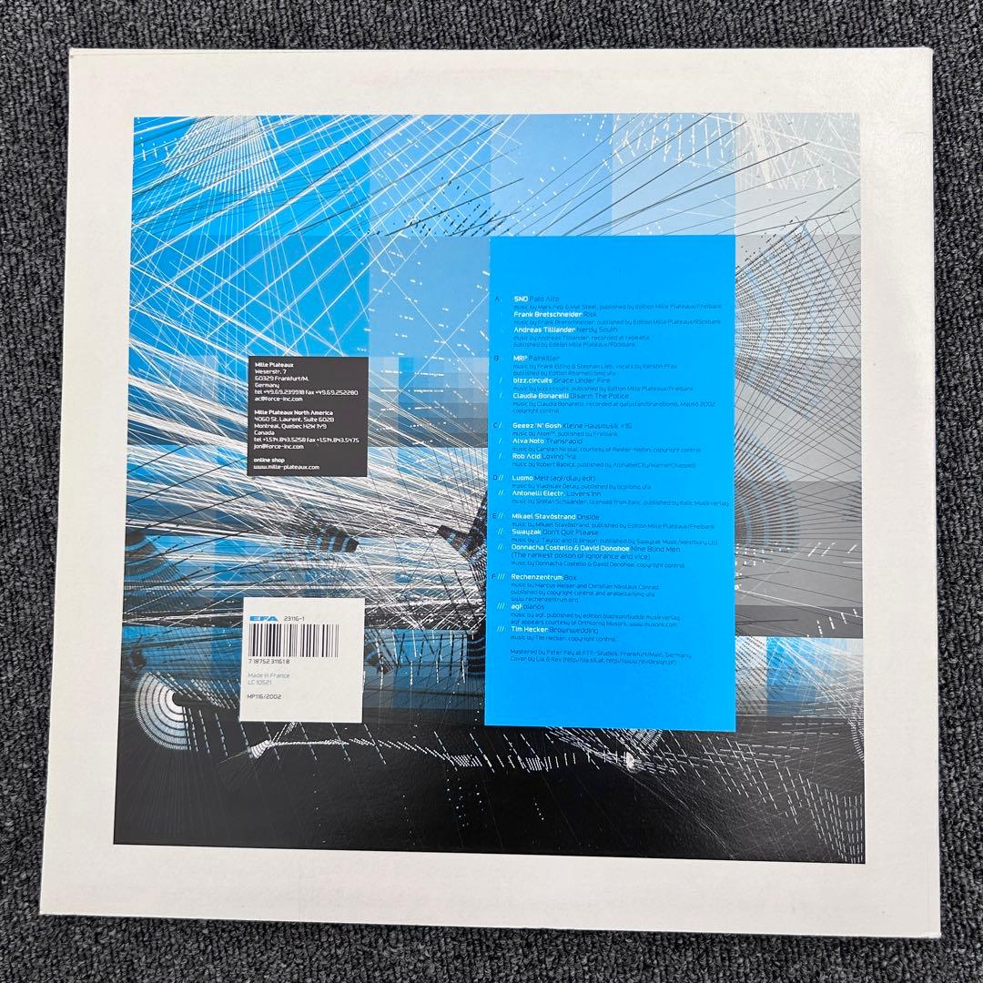 洋楽 Clicks & Cuts 3 Mille Plateaux MP116 3LP