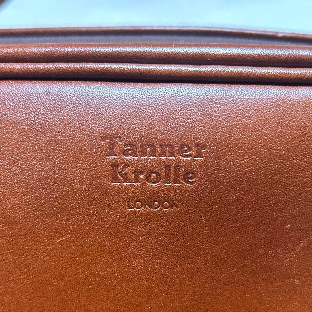 Tanner Krolle タナークロール 本革 ボストンバッグ 鍵付き