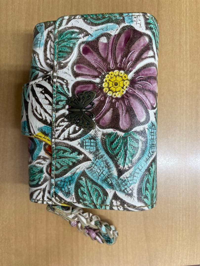 ANNA SUI花柄 二つ折り財布