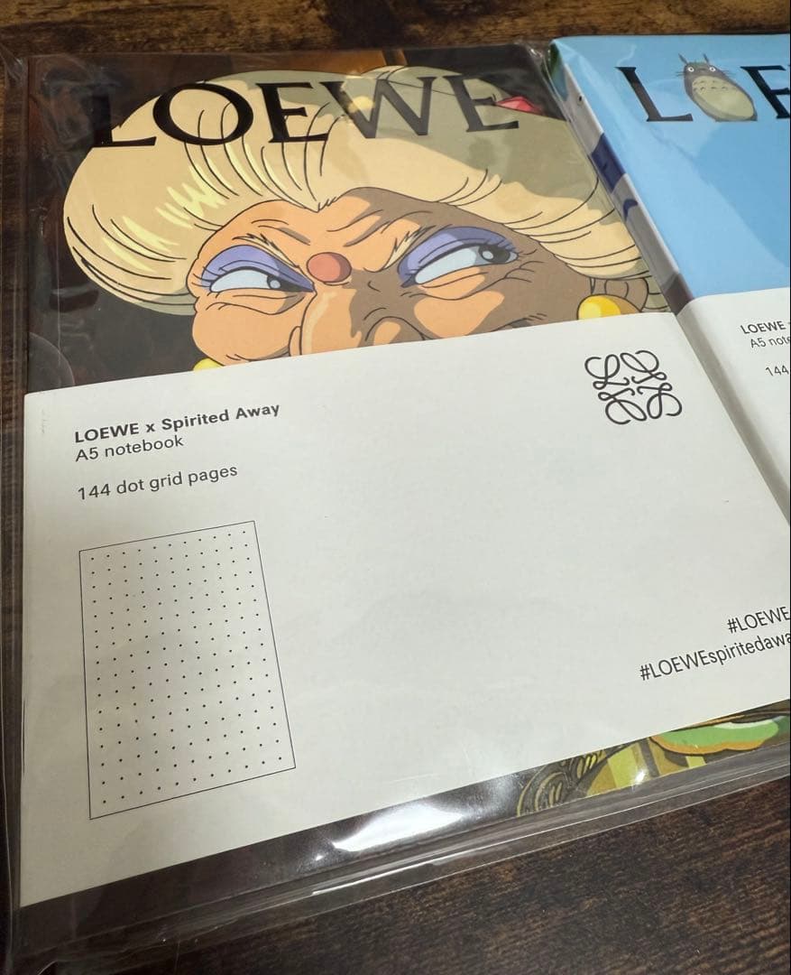 LOEWE ロエベ　スタジオジブリ　ノート