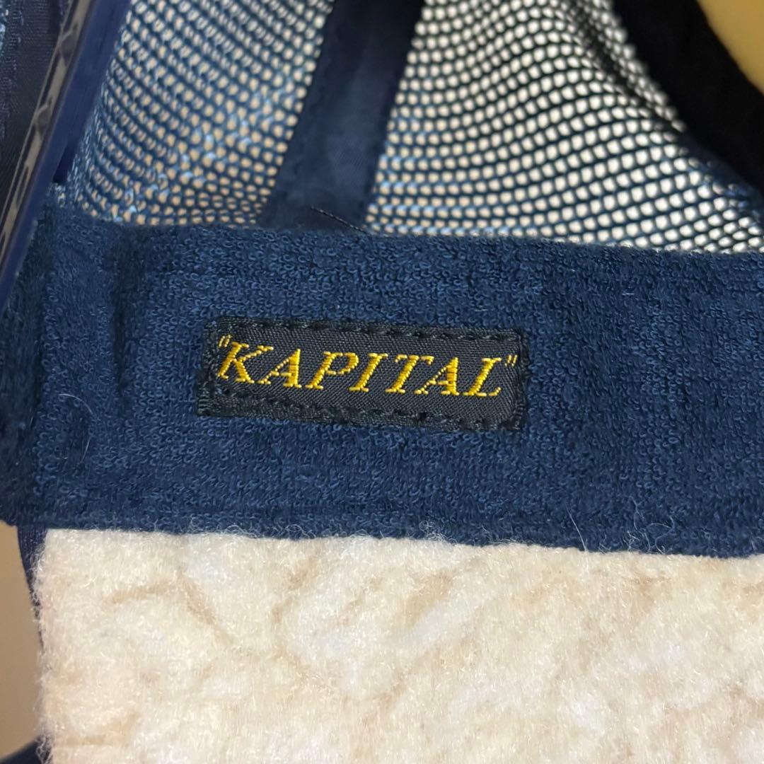 kapital ラッキーバード ランバートラックCAP ボア　耳当て付き