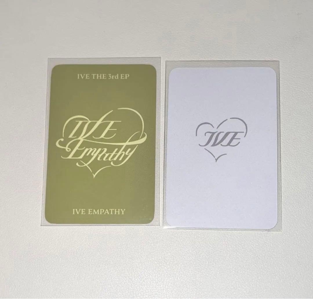 IVE EMPATHY PLVE popkshop ウォニョン 特典 トレカ