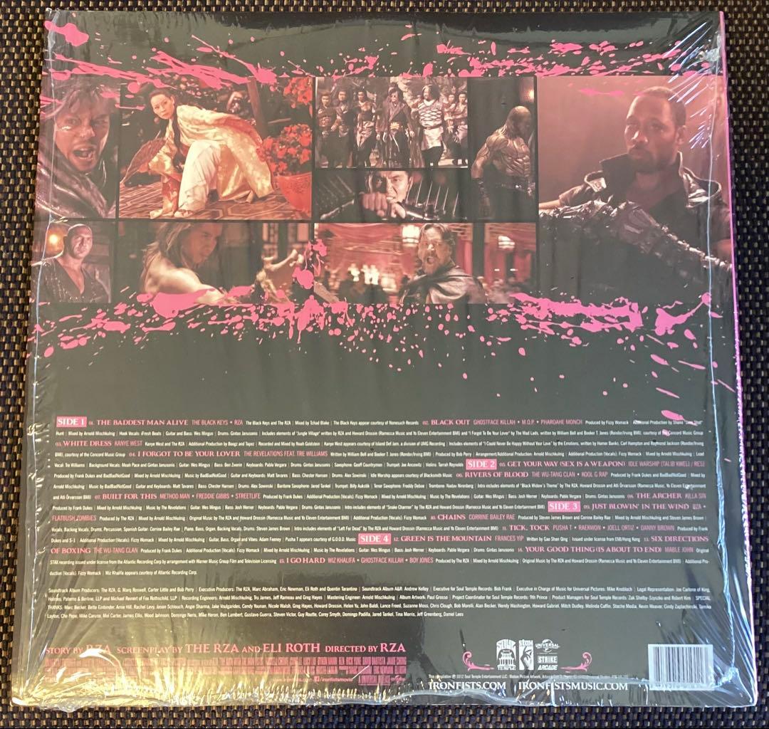 洋楽 (USED)THEMAN WITH THE IRON FISTS RZA 2LP