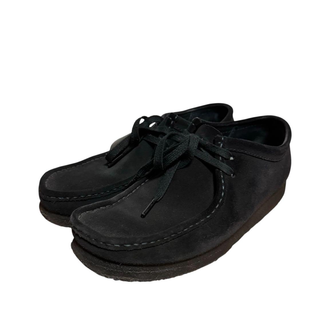 【26cm✨】CLARKS クラークス ワラビー ブラック メンズ