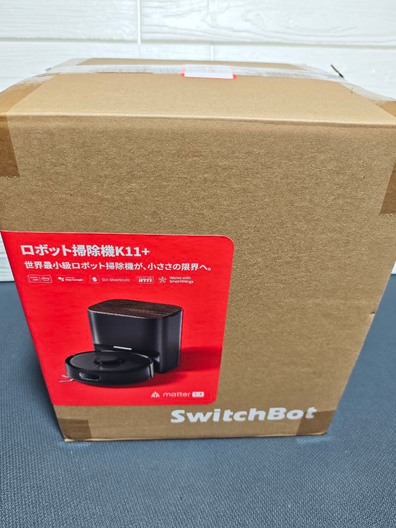 Switchbot ロボット掃除機 K11＋ ブラック