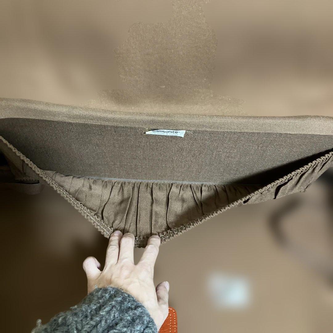 70s 貴重ベルギー製　Samsonite レザートラベルバッグ