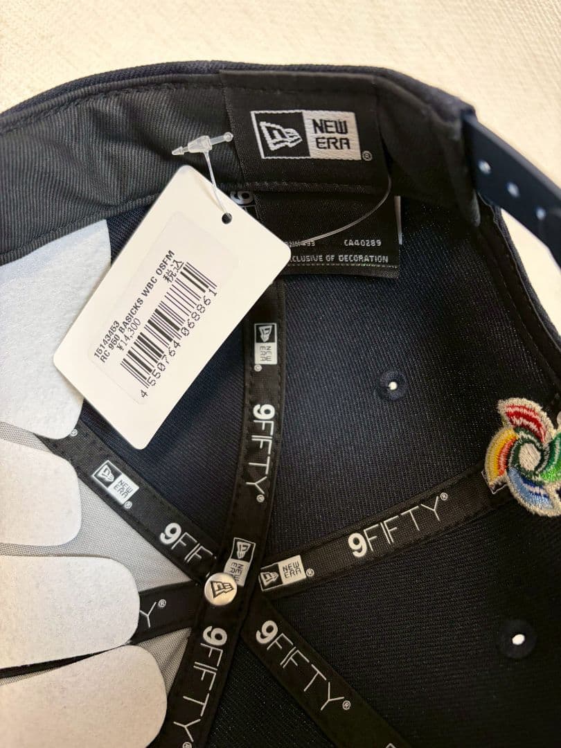 NewEra 9FORTY BASICKS WBC Ｊロゴ 黒⑥