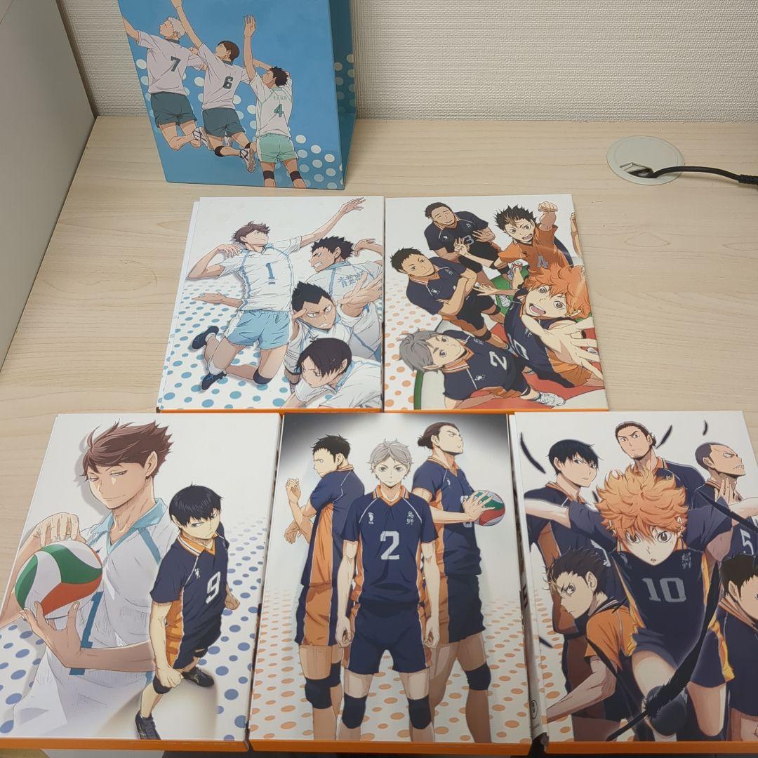 ハイキュー!! 1期/DVD-BOX/初回限定版/5巻～9巻/DVD+CD/収納