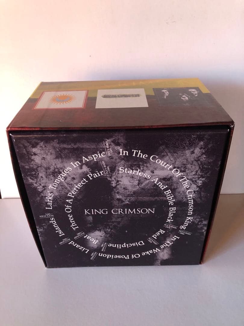 King Crimson D'U特典BOXと、特典帯10枚