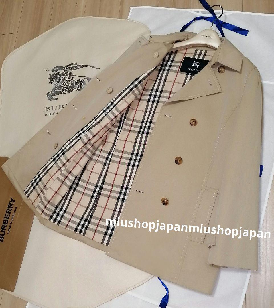 本物上質●40サイズ　バーバリー　BURBERRY　トレンチコート