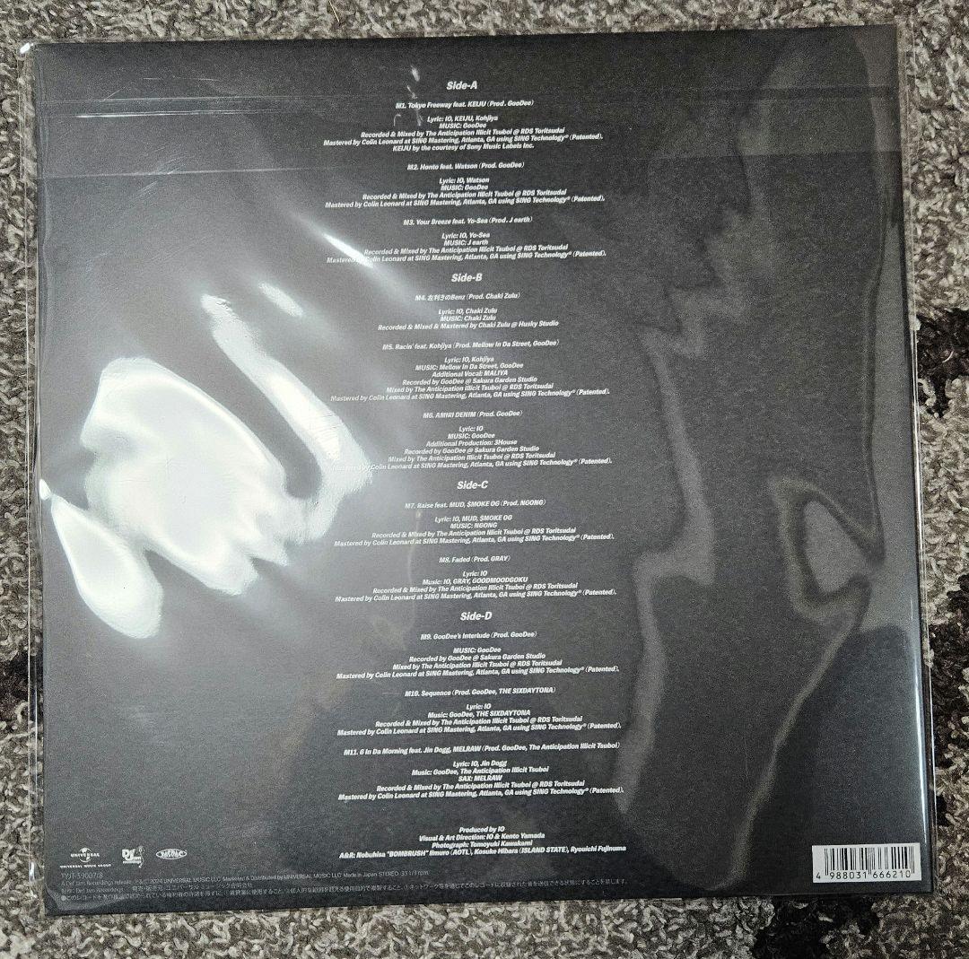 【新品未開封】IO four 完全限定生産盤 LPレコード　アナログ