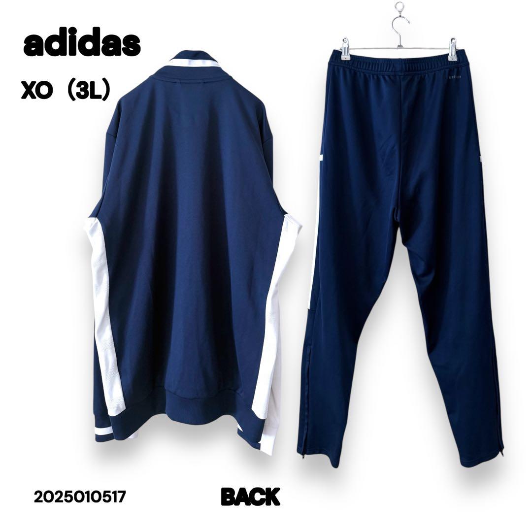 う*ん様 adidas ジャージ セットアップ XO 3Lネイビー上下