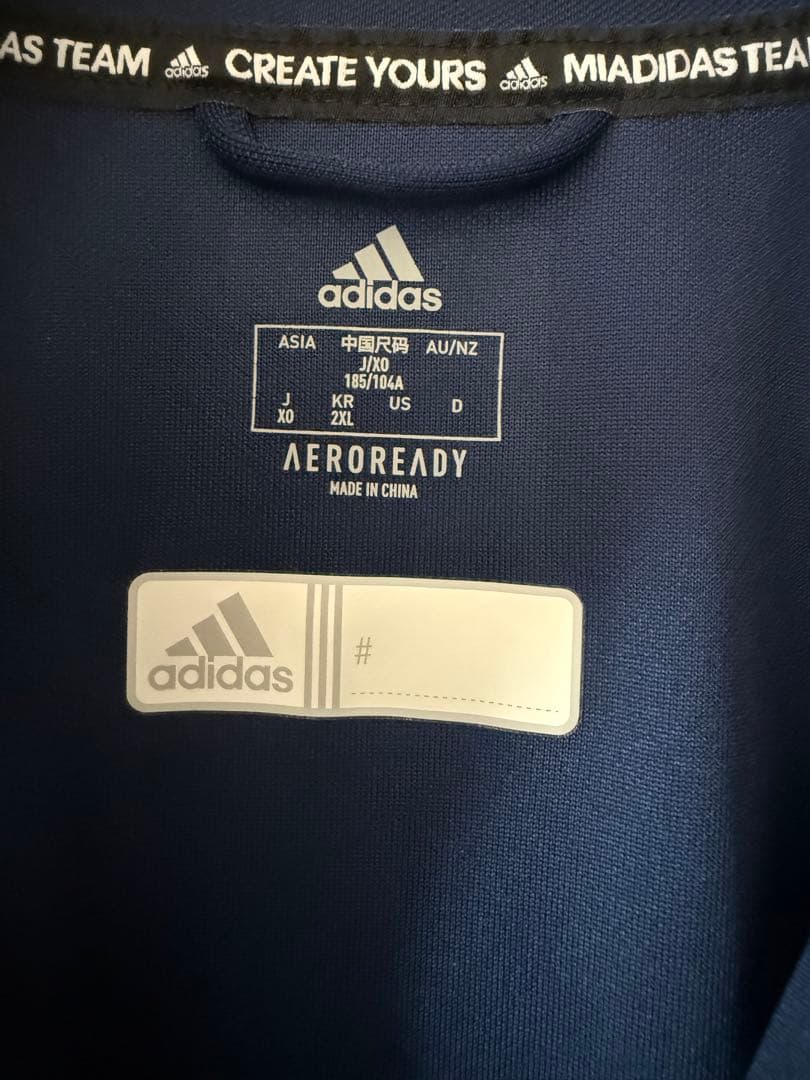 う*ん様 adidas ジャージ セットアップ XO 3Lネイビー上下