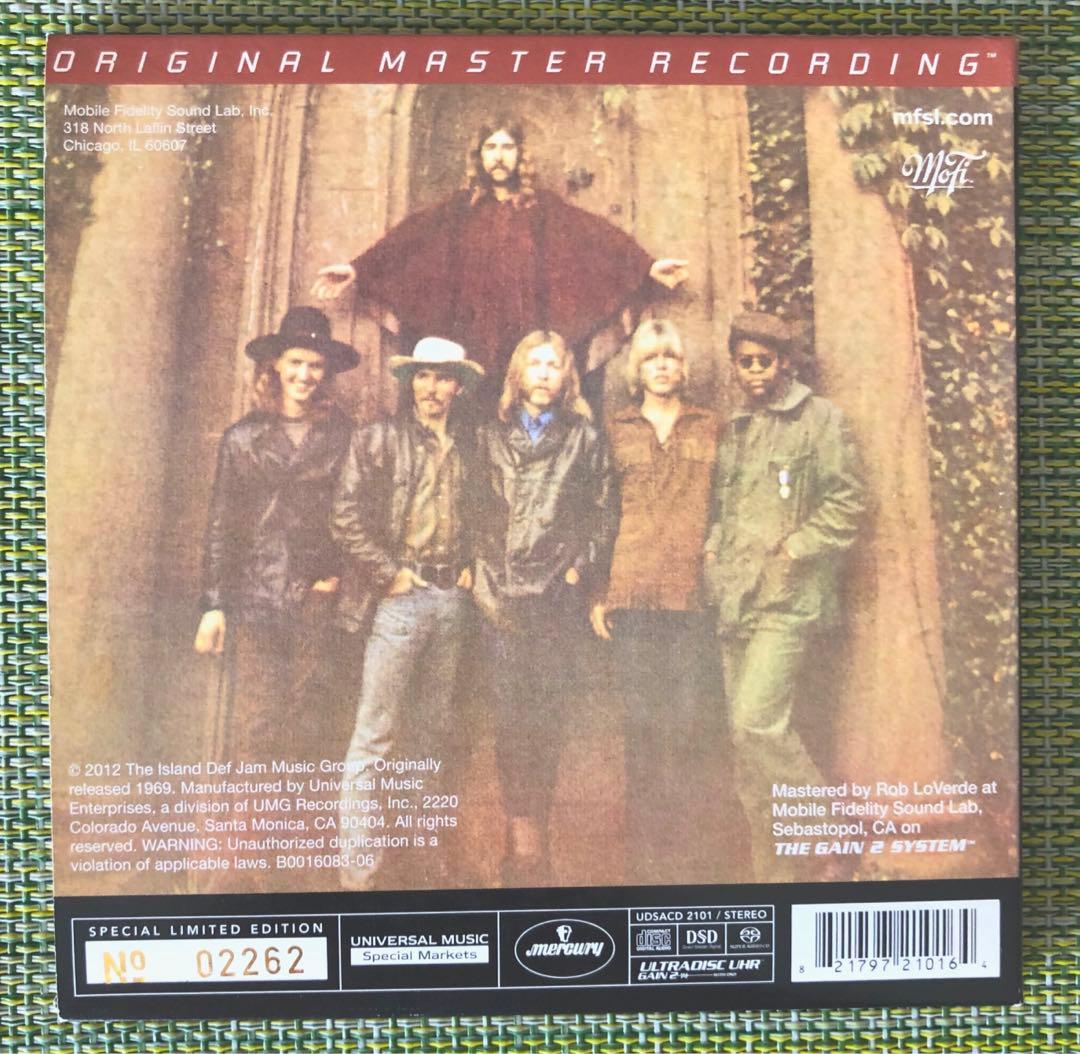 【モービルフィデリティーSACD/Hybrid】オールマン・ブラザーズ・バンド