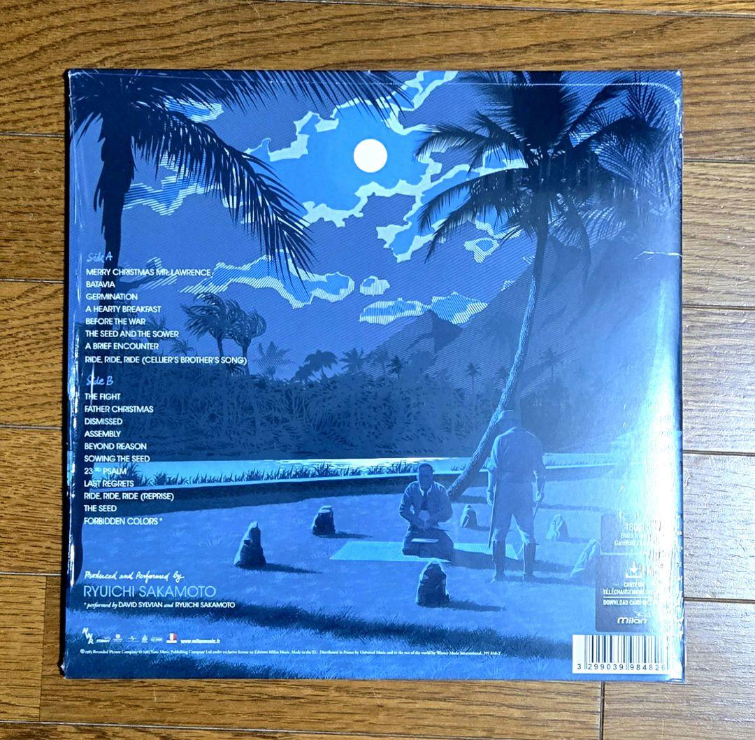 激レア 未聴 US限定盤 坂本龍一 戦場のメリー・クリスマス レコード