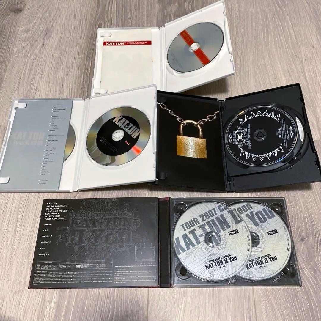 KAT-TUN LIVE DVD 4枚セット