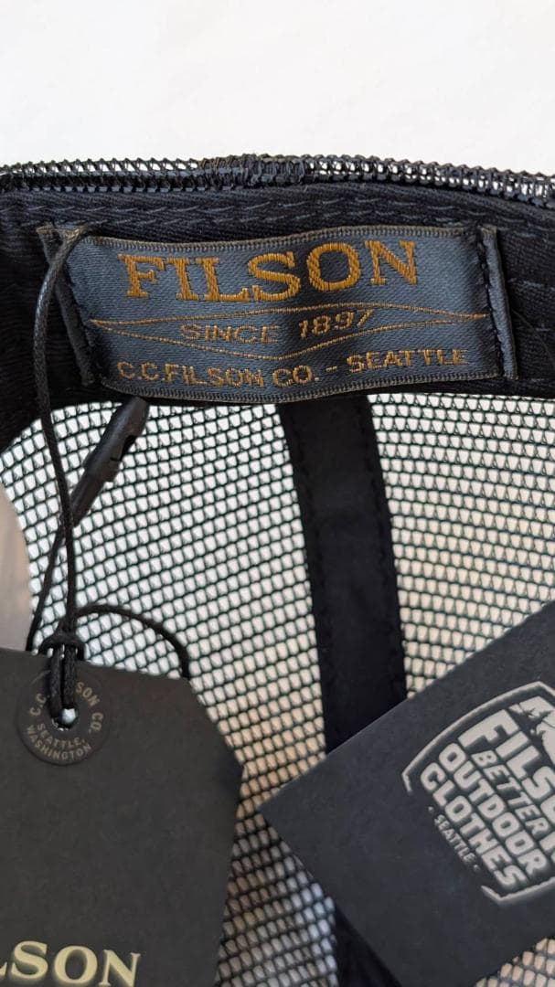 【新品】FILSON (フィルソン) Logger Mesh Cap