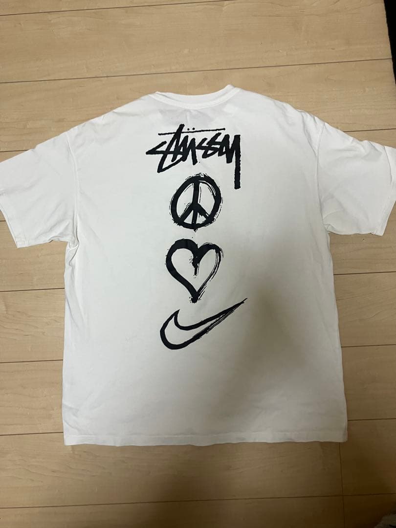 希少　stuusy×nike コラボ　NRG SS TEE 白　Tシャツ