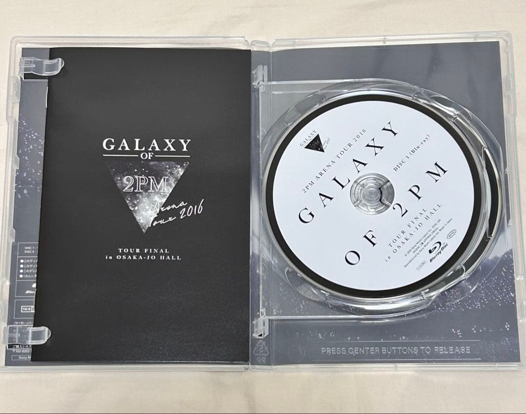 【Blu-ray】2枚セット販売 GALAXY OF 2PM 2016