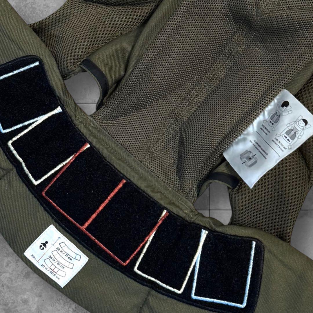 美品　ergo babyクールエアーメッシュ オムニ360 オールインワン付属品