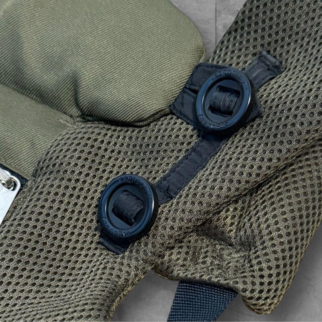 美品　ergo babyクールエアーメッシュ オムニ360 オールインワン付属品