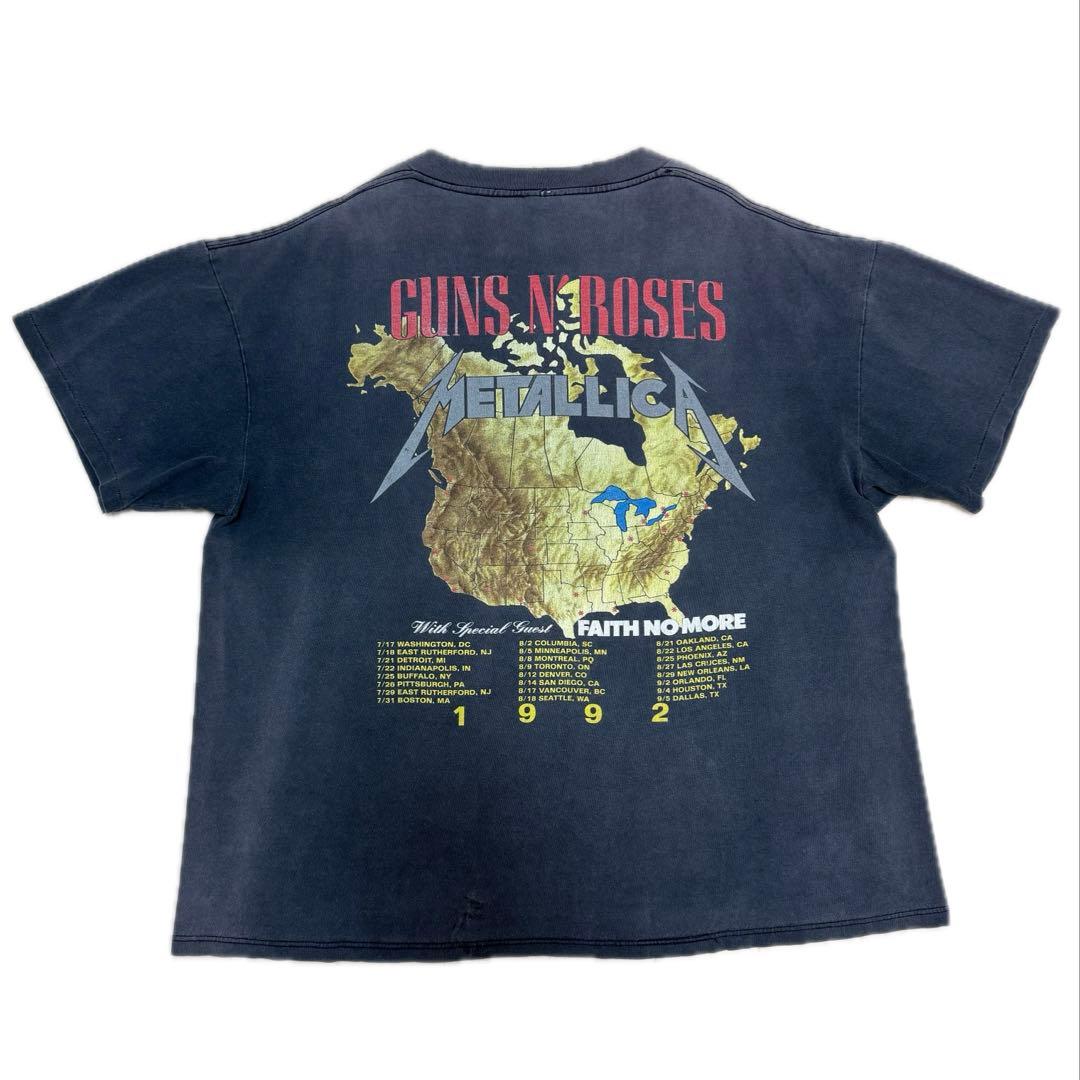 トップス GUNS N' ROSES LLICA 1992 BROCKUM XL