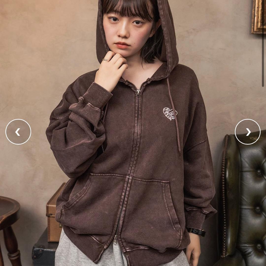 that's life ザッツライフ ジップパーカー ブラウン 完売品
