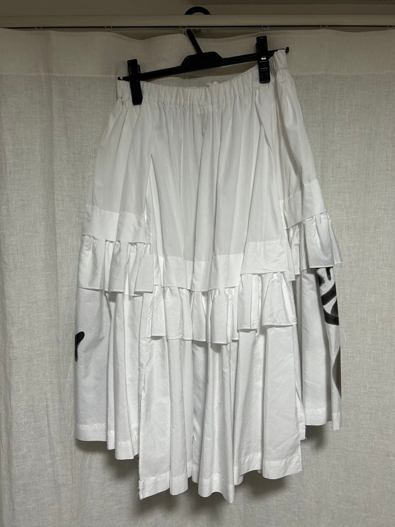 COMME des GARÇONS+ グラフィティプリント ロングスカート