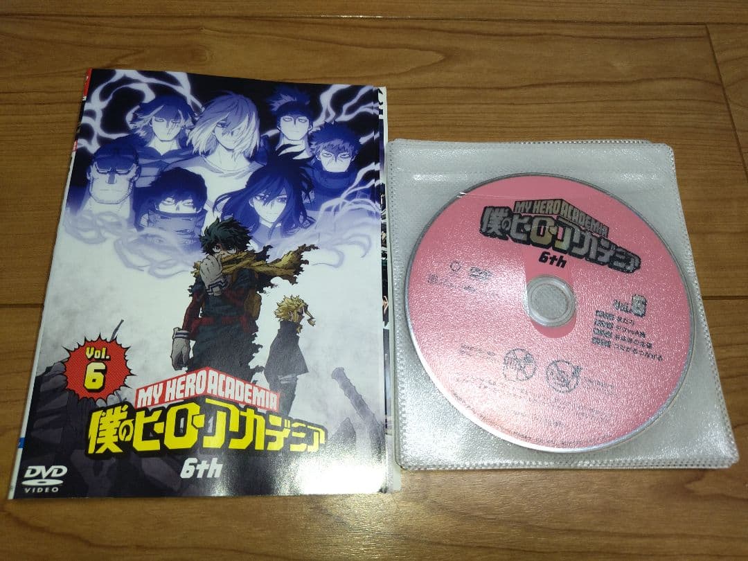 僕のヒーローアカデミア 6th 6期 DVD 全6巻 全巻セット アニメ