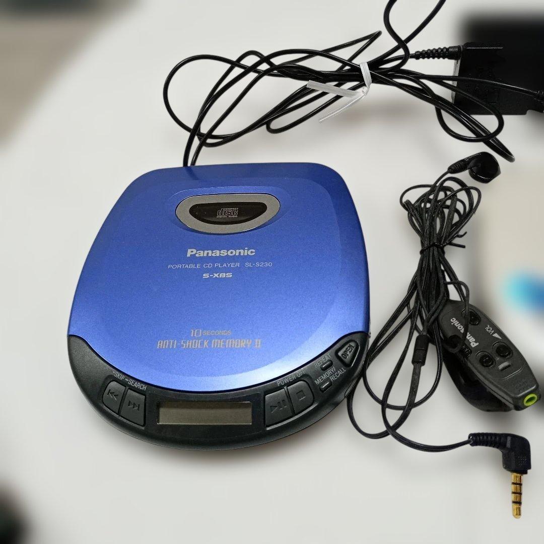 Panasonic ポータブルCDプレーヤー SL-S230, SL-SX220
