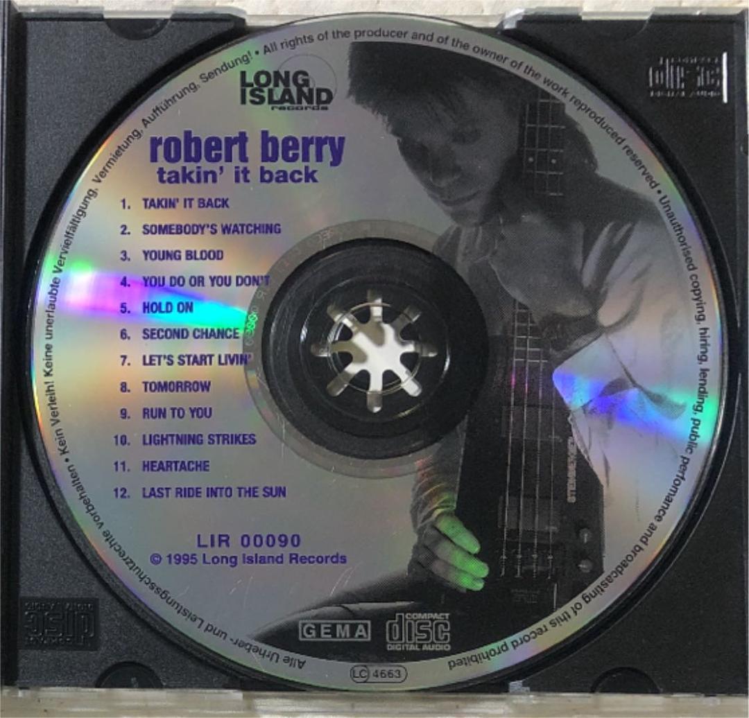 Robert Berry/ロバート・ベリー/ Takin' It Back