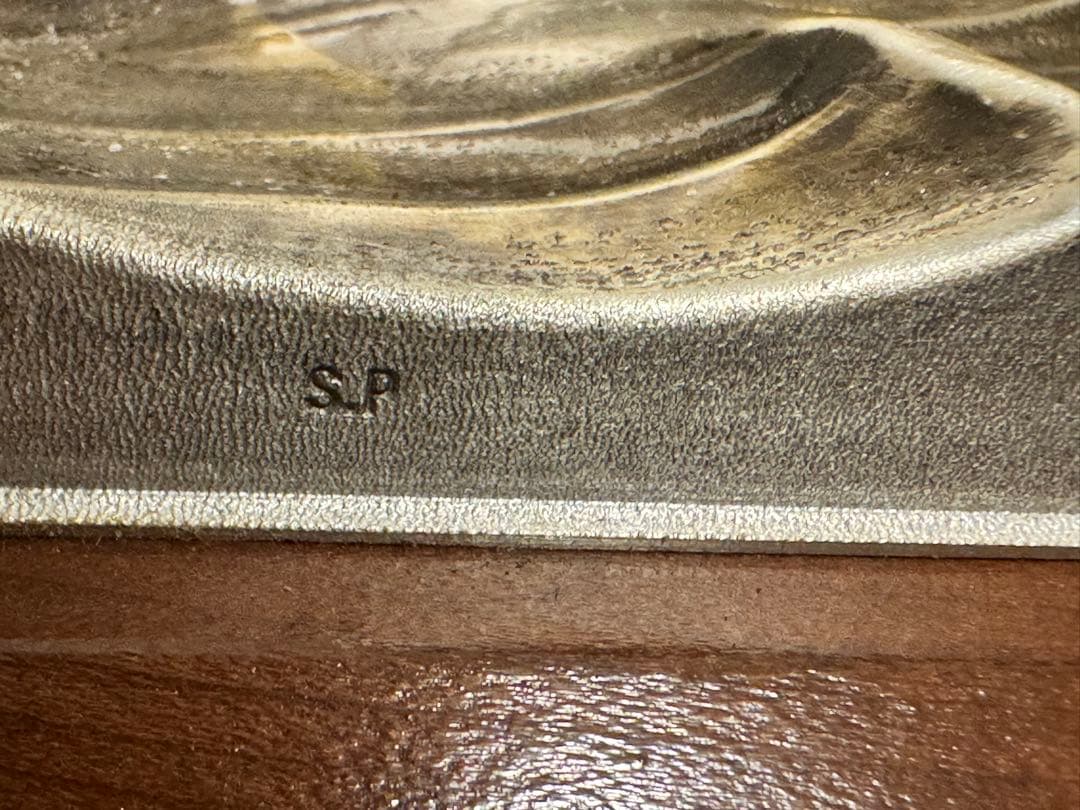 STERLING 960刻印　銀製　SILVER　帆船 関工芸 シルバー