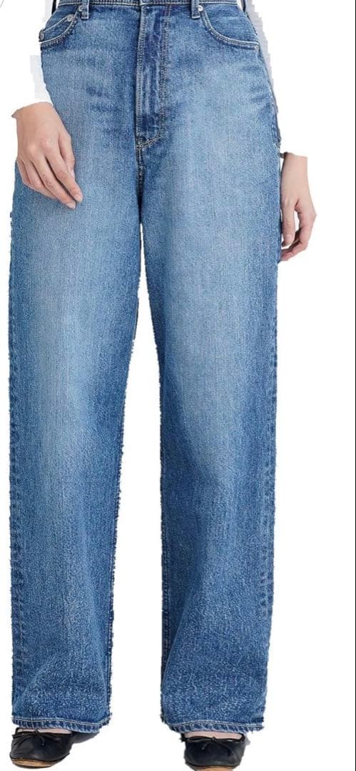 YANUKヤヌークJOAN (Loose Straight) 24 新品タグ付き
