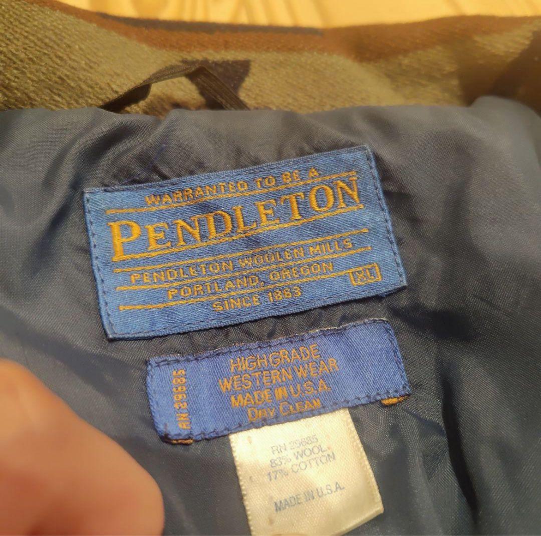 【最高峰】90s PENDLETON native pattern jacket